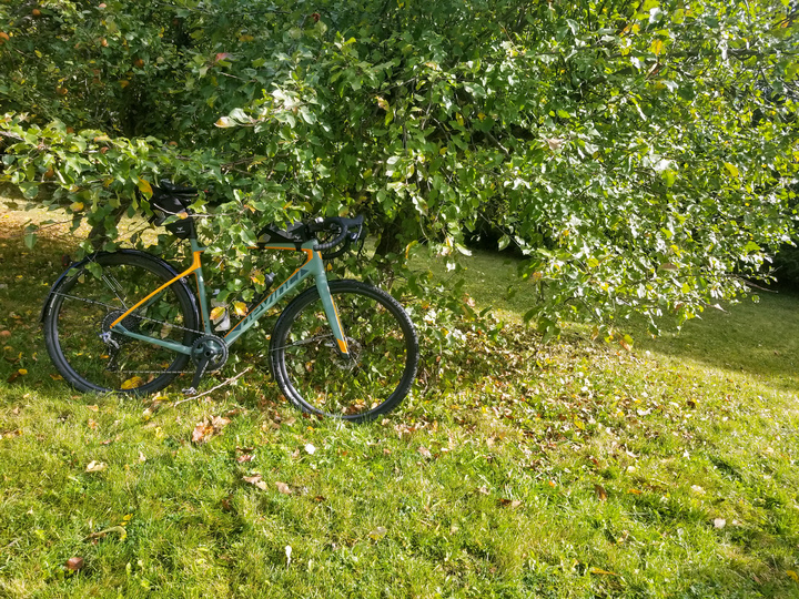 Grimey being engulfed by a RUSSET APPLE TREE! omgz