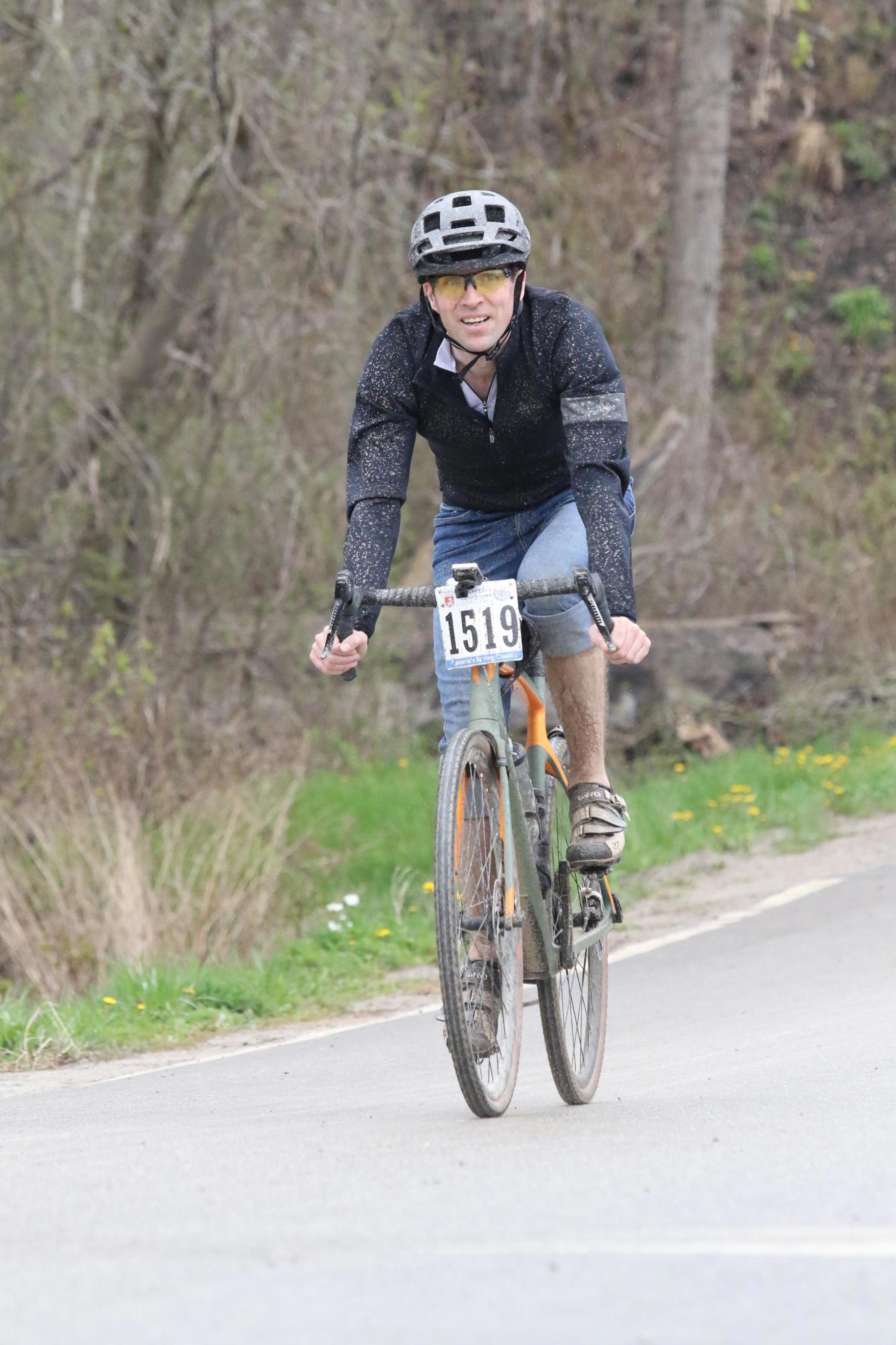 Just out for a gentle bike ride on a country road